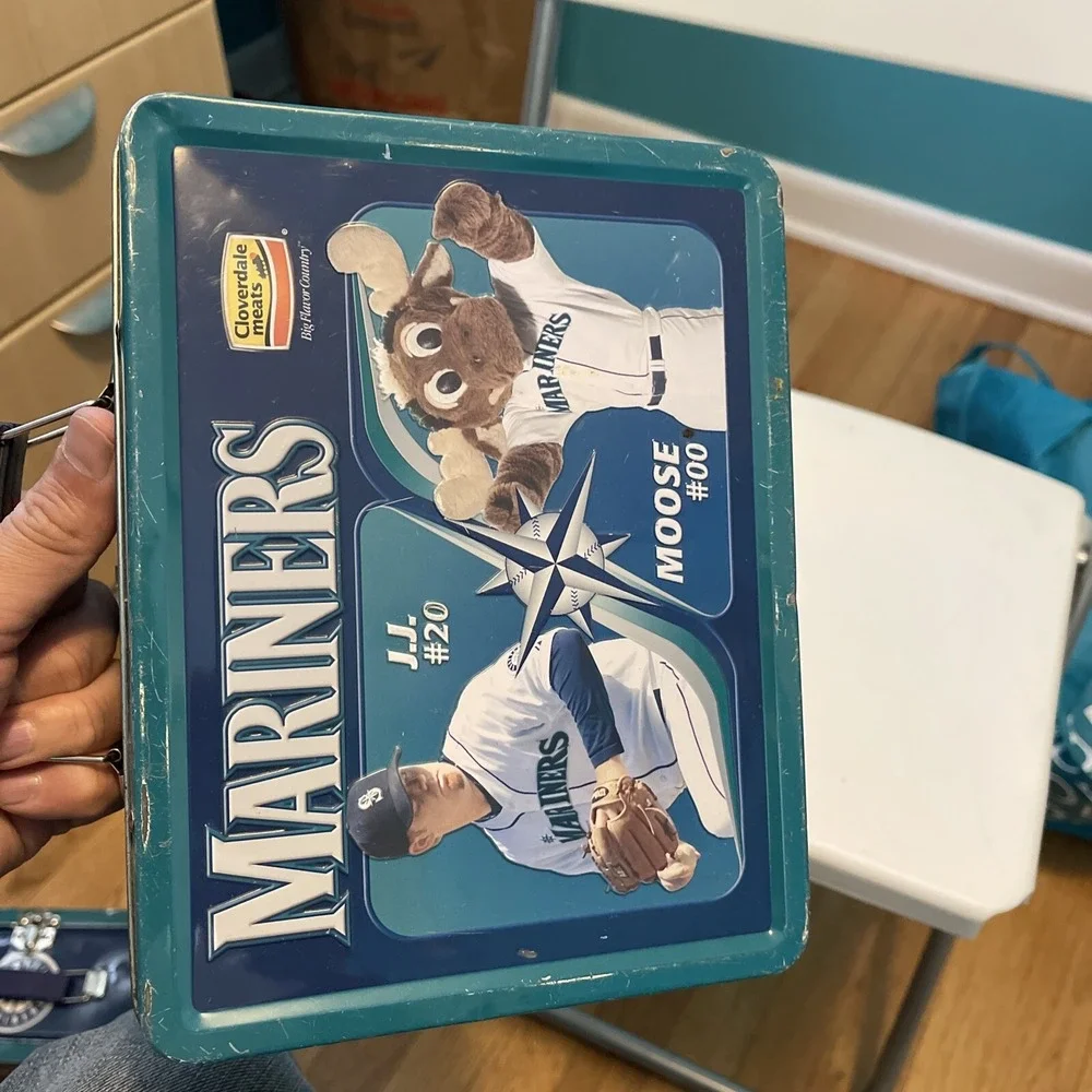 2007 Seattle Mariners Cloverdale Meats Metal‎ Lunch Box (14)